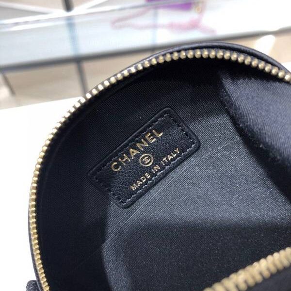 高仿網臺灣chanel挎包chanel 2020秋冬款圓餅鏈條包 魚子醬牛皮 尺寸12cm AP1805Yxxqb10941