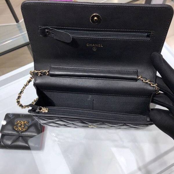奢侈品1：1chanel挎包chanel 2020秋冬最新款woc 魚子醬牛皮 19cm AP1794Yxxqb10942