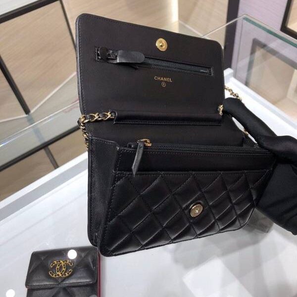 奢侈品1：1chanel挎包chanel 2020秋冬最新款woc 魚子醬牛皮 19cm AP1794Yxxqb10942
