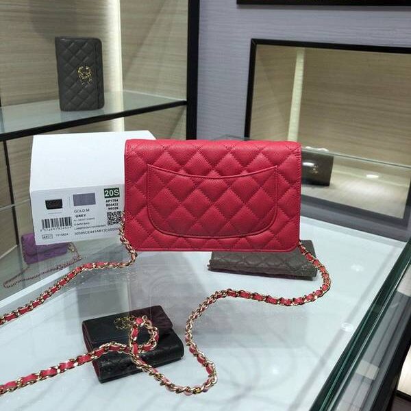 原單A貨chanel挎包chanel 2020秋冬最新款woc 魚子醬牛皮 19cm AP1794Yxxqb10945