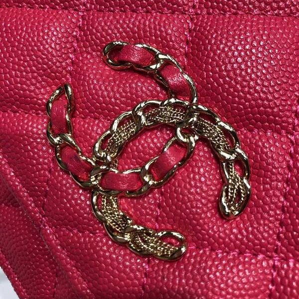 原單A貨chanel挎包chanel 2020秋冬最新款woc 魚子醬牛皮 19cm AP1794Yxxqb10945