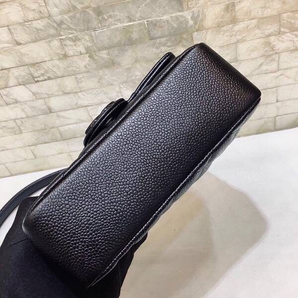 高仿精品批發chanel挎包chanel2020春夏Flap mini 魚子醬牛皮方胖子xxqb11076