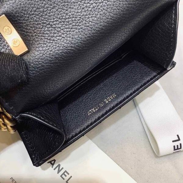 a貨chanel手機包挎包chanel 2020新款限量款春款珍珠扣手機包牛皮菱格紋手機包相機包斜垮鏈條包 xxqb11081