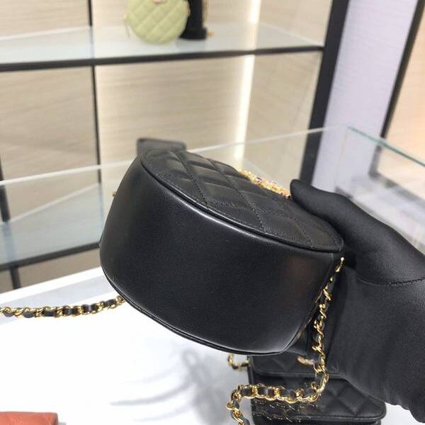 高仿包chanel挎包chanel 2021新品 彩鑽woc mimi包 精緻的小羊皮 經典的菱格紋 AP1942Yxxqb11205