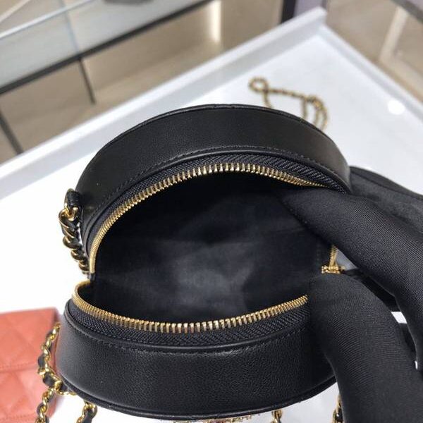高仿包chanel挎包chanel 2021新品 彩鑽woc mimi包 精緻的小羊皮 經典的菱格紋 AP1942Yxxqb11205