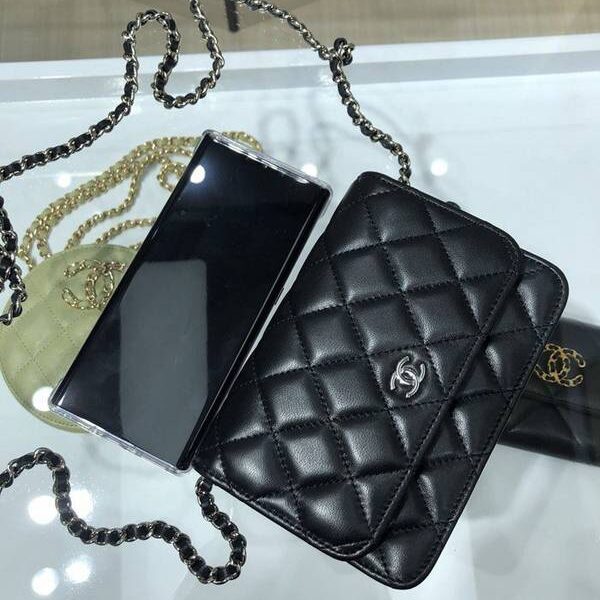 高仿包包chanel挎包chanel 2020新品 mini woc 經典菱格 魚子醬 AP1649Yxxqb11211