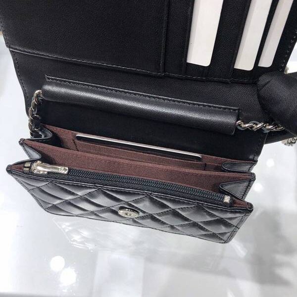 高仿包包chanel挎包chanel 2020新品 mini woc 經典菱格 魚子醬 AP1649Yxxqb11211
