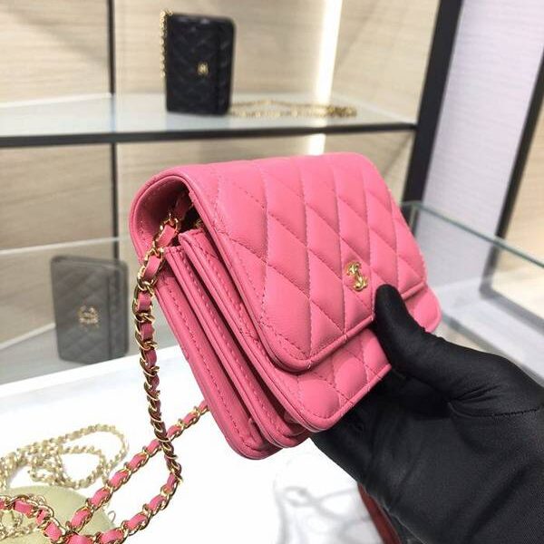 奢侈品1：1chanel挎包chanel 2020新品 mini woc 經典菱格 魚子醬 AP1649Yxxqb11213