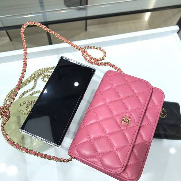 奢侈品1：1chanel挎包chanel 2020新品 mini woc 經典菱格 魚子醬 AP1649Yxxqb11213