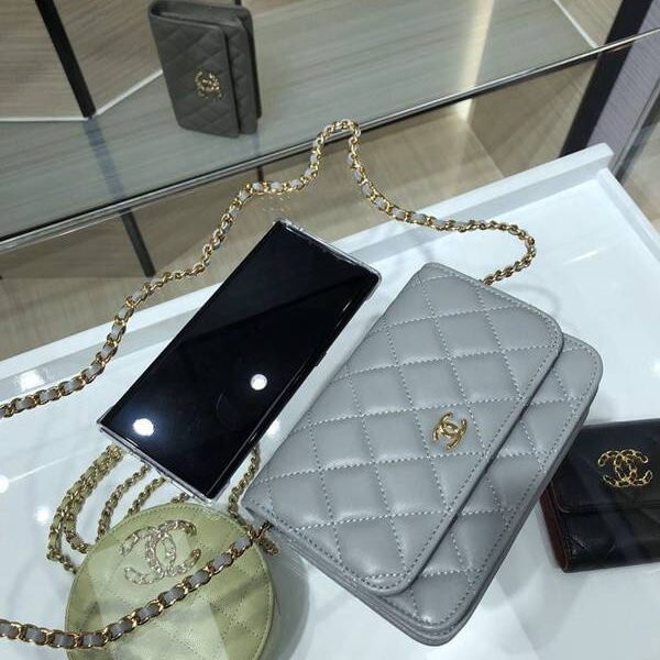 最高等級chanel挎包chanel 2020新品 mini woc 經典菱格 魚子醬 AP1649Yxxqb11214
