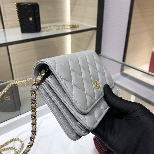 最高等級chanel挎包chanel 2020新品 mini woc 經典菱格 魚子醬 AP1649Yxxqb11214