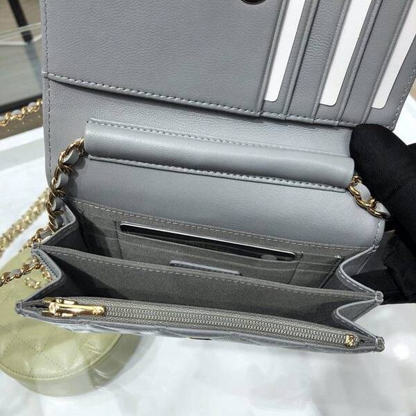 最高等級chanel挎包chanel 2020新品 mini woc 經典菱格 魚子醬 AP1649Yxxqb11214
