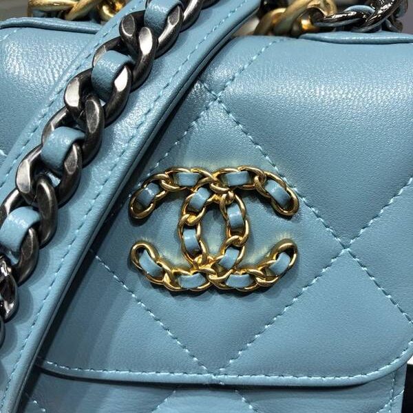 高仿精品chanel挎包Chanel 2021新品 19系列新款小羊皮 零錢包 卡包 AP1787Axxqb11296