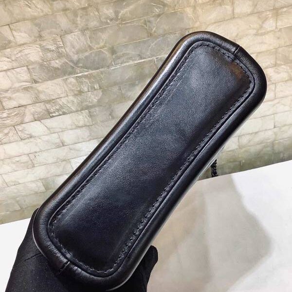 經典款A貨chanel挎包chanel Gabrielle 酷炫黑槍色五金 胎牛皮流浪包 91810 尺寸20cmxxqb11334
