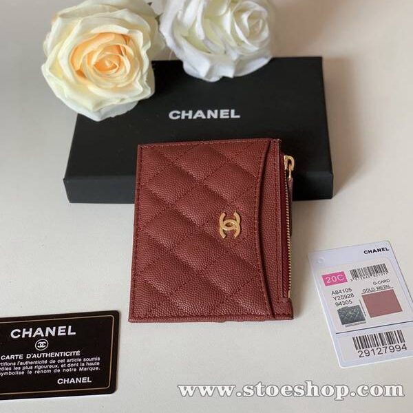高仿精品chanel卡包名片夾chanel 拉鏈零錢包 卡包 頂級高仿名牌 84105xxqb11364