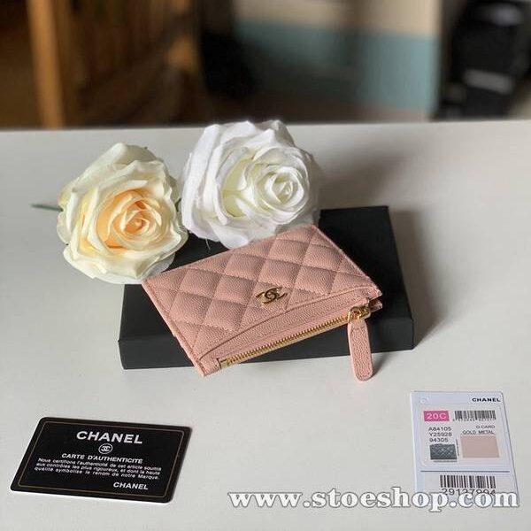頂級原單chanel卡包名片夾chanel 拉鏈零錢包 卡包 頂級高仿名牌 84105xxqb11366