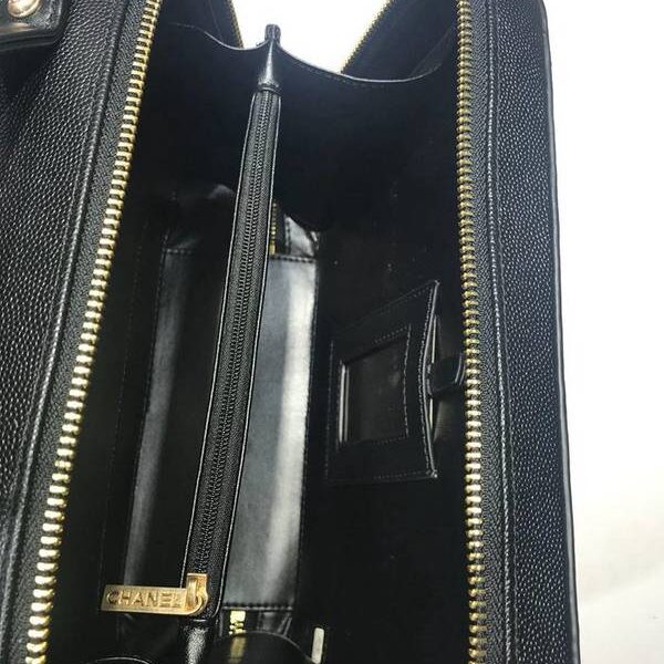 一比一精仿 chanel 化妝包立體感logo原廠魚子醬牛皮