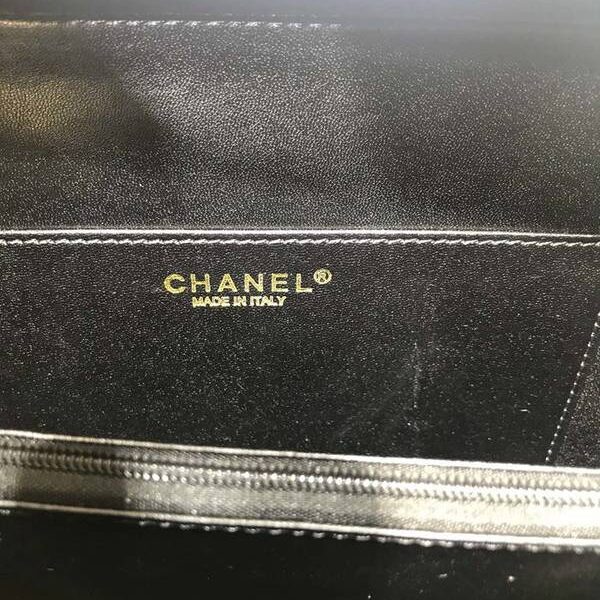 一比一精仿 chanel 化妝包立體感logo原廠魚子醬牛皮