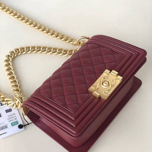 chanel斜背包chanel原單質量原單口進魚子醬牛皮chb11119