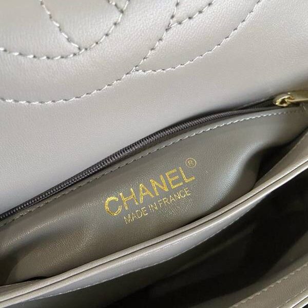 chanel牛皮編織手柄手提包chanel小號口蓋包chb11177