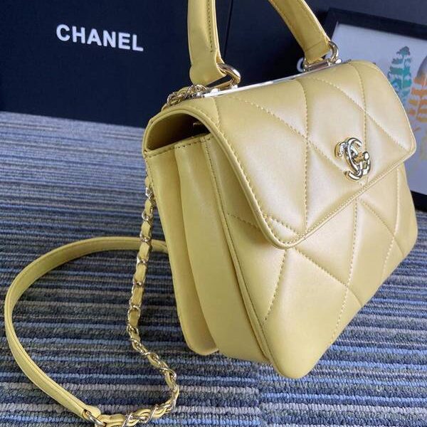 chanel全皮手提包chanel小號口蓋包chb11178