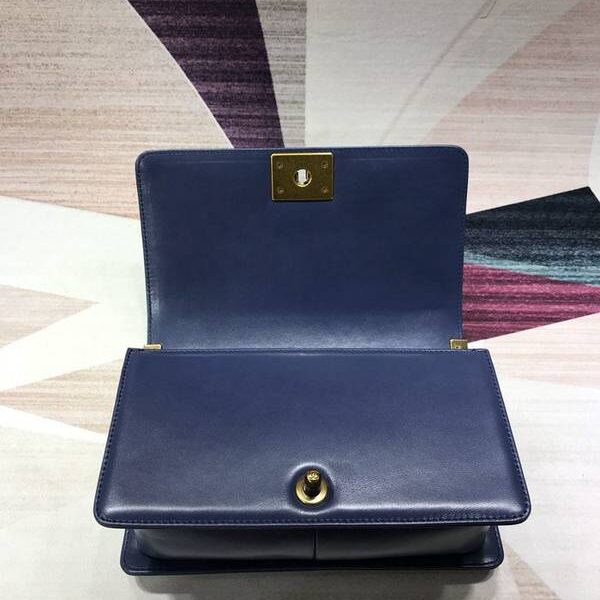 自設工廠A67086 BOY chanel口蓋包進口小羊皮chb11184