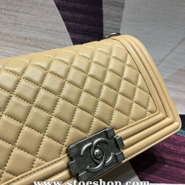 貨到付款A67086 BOY chanel口蓋包進口小羊皮chb11189