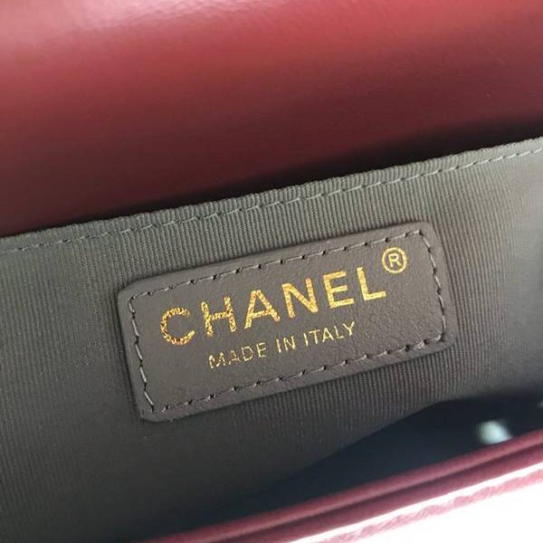 原单包包A67086 BOY chanel口蓋包進口小羊皮chb11190