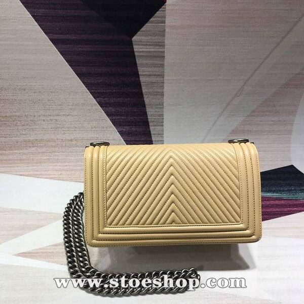 頂級頂級高仿包包A67086 BOY chanel口蓋包進口小羊皮chb11202