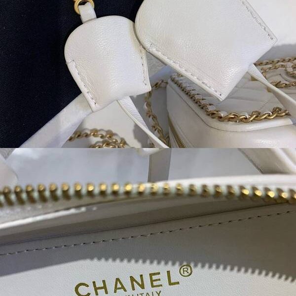 香奈兒獨家高仿chanel編織化妝包chb11239
