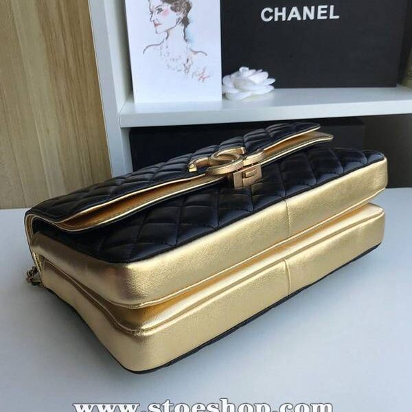 頂級高仿chanel57276大號進口羊皮雙袋雙蓋頭chb11281