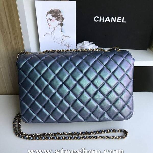 頂級原單chanel57276大號進口羊皮雙袋雙蓋頭chb11282