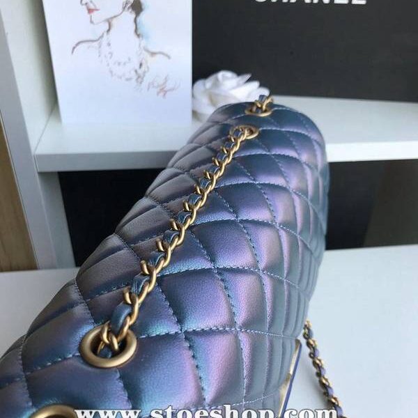 頂級原單chanel57276大號進口羊皮雙袋雙蓋頭chb11282