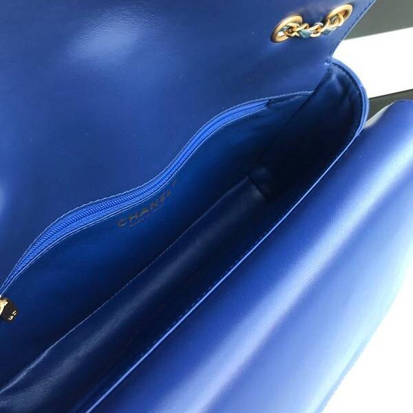 頂級原單chanel57276大號進口羊皮雙袋雙蓋頭chb11282