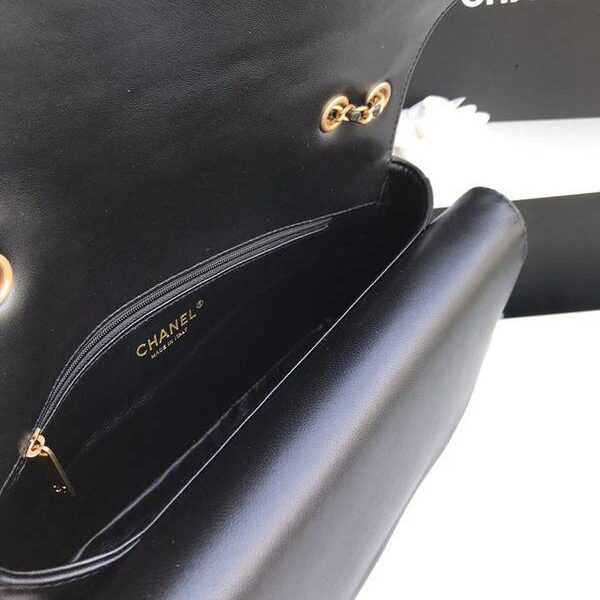 最高等級chanel57276大號進口羊皮雙袋雙蓋頭chb11283