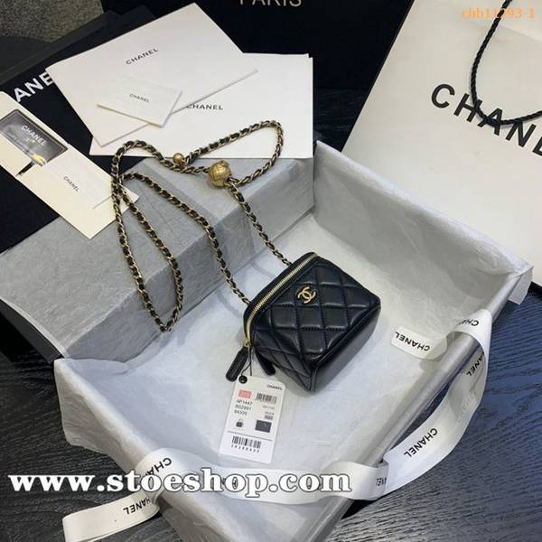 奢侈品chanelAP1447：2020年新款小號經典鏈子盒型手袋chb11293