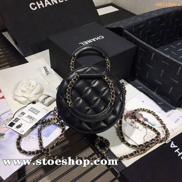 高仿包包批發chanel 2020 AP1176鏈子小包圓環圓餅包chb11304