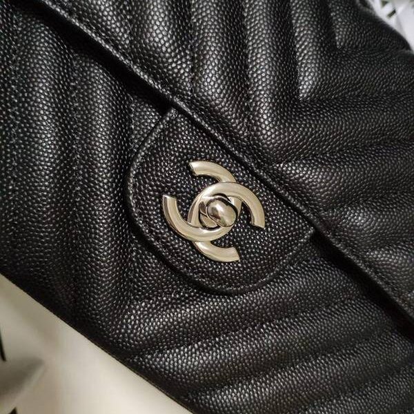 a貨chanel高仿名牌CF 1112V格原廠進口皮chb11385