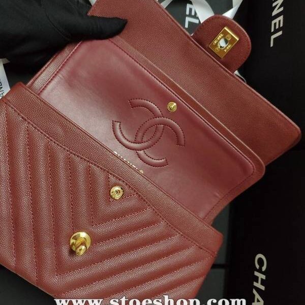 奢侈品chanel高仿名牌CF 1112V格原廠進口皮chb11392