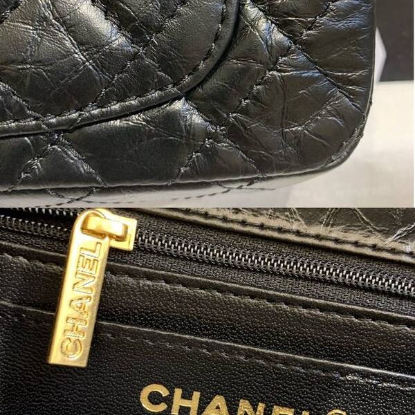 最高等級chanel百年經典復古大象紋牛皮口蓋鏈包方扣系列chb11441