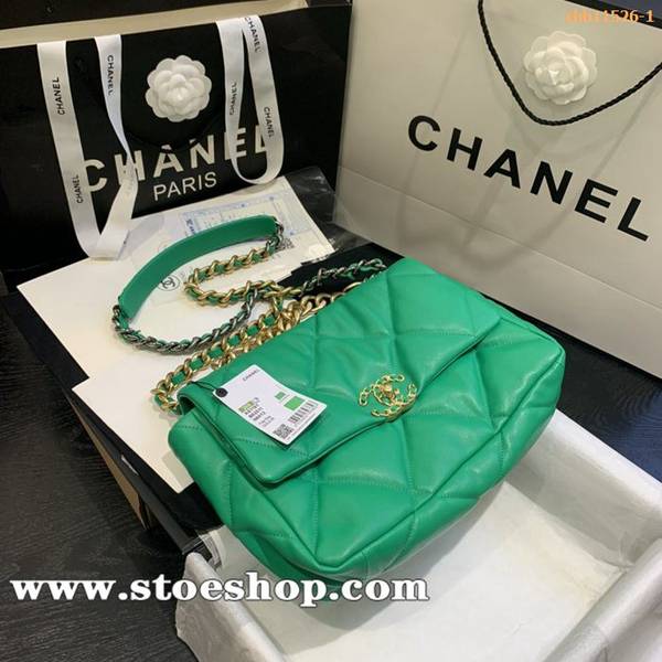 高仿精品批發chanel2019年秋冬大菱格豆腐包進口羊皮單口包chb11526