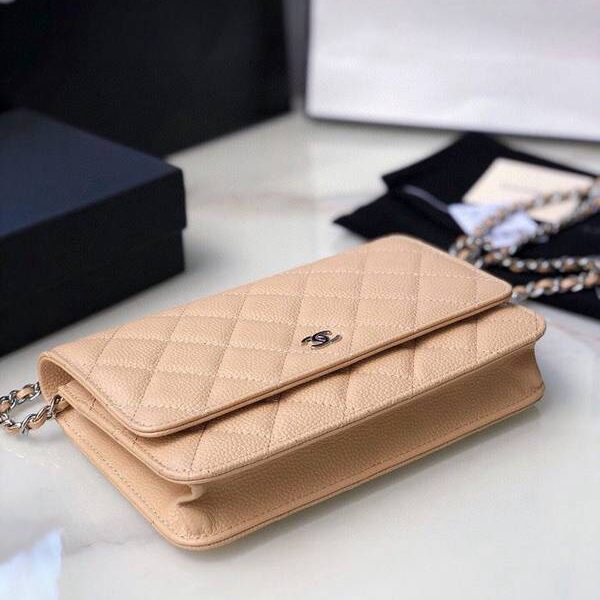 a貨chanel33814原單質量原單進口球紋牛皮chb11740