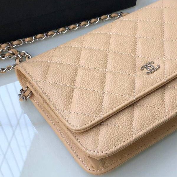 a貨chanel33814原單質量原單進口球紋牛皮chb11740