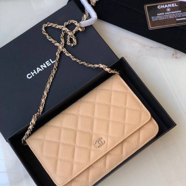 a貨chanel33814原單質量原單進口球紋牛皮chb11740