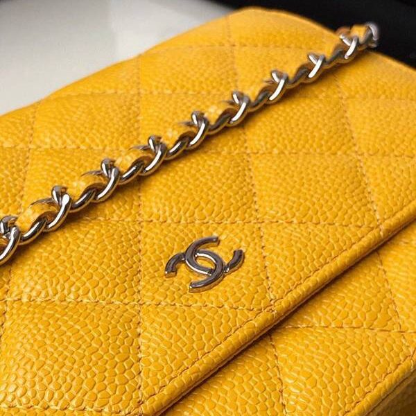 竭誠精品chanel33814原單質量原單進口球紋牛皮chb11748