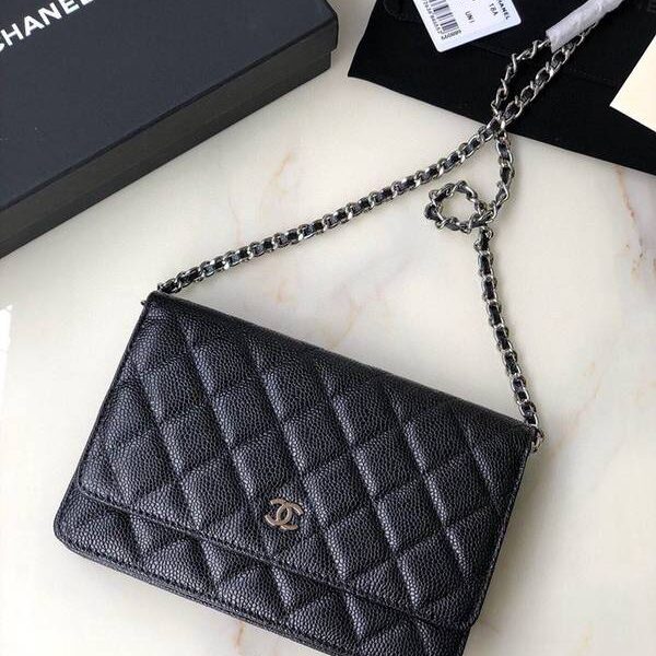 高仿精品批發chanel33814原單質量原單進口球紋牛皮chb11754
