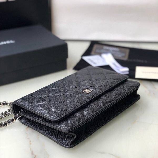 高仿精品批發chanel33814原單質量原單進口球紋牛皮chb11754