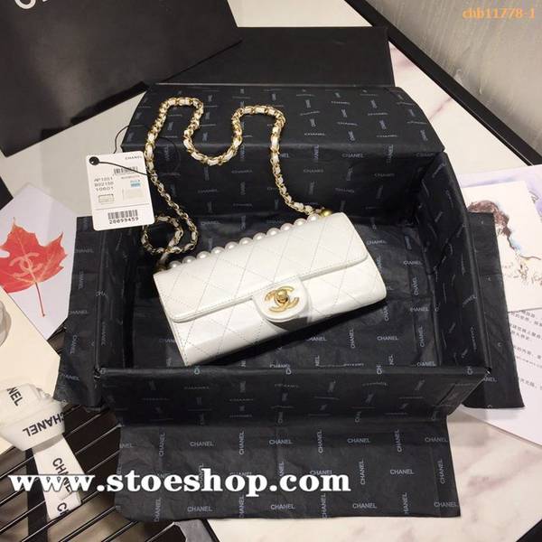 奢侈品1：1chanel鏈子小包AP1001專櫃最新款珍珠包wocchb11778