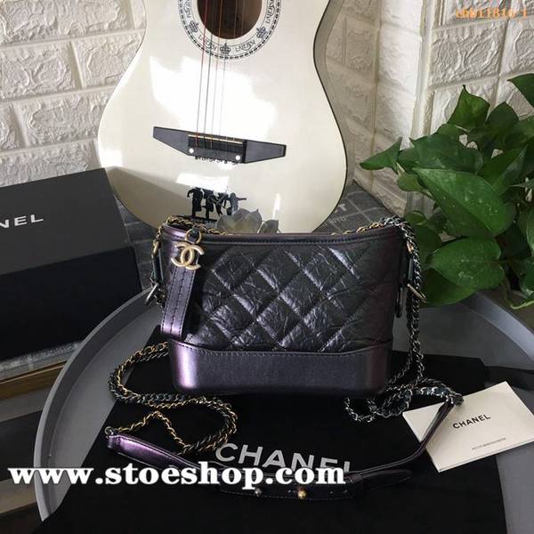 高仿精品推薦chanel2019新色珠光流浪包“Gabrielle chanel”包最新手掌紋棱格chb11816