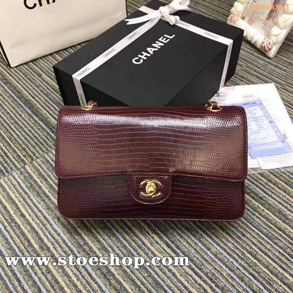 高仿chanel 01112最新經典款CF小牛皮壓花鱷魚紋時尚單肩鏈條口蓋包chb11838